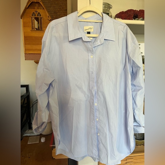 Universal Thread Tops - Universal Thread oversized cotton button up shirt
